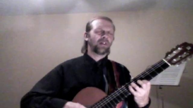 Russian Folk song Andrei Krylov guitar русская классическая гитара смотреть онлайн