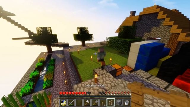 ОТПРАВИЛИСЬ НА НОВЫЙ ОСТРОВ И НАШЛИ ПОДВОДНЫЙ ДАНЖ l SkyBlock #5 МАЙНКРАФТ смотреть онлайн