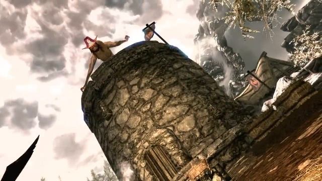 Elder Scrolls V Skyrim Mods - Macho Man Randy Savage Dragon Skin Texture Mod (Hilarious) смотреть онлайн