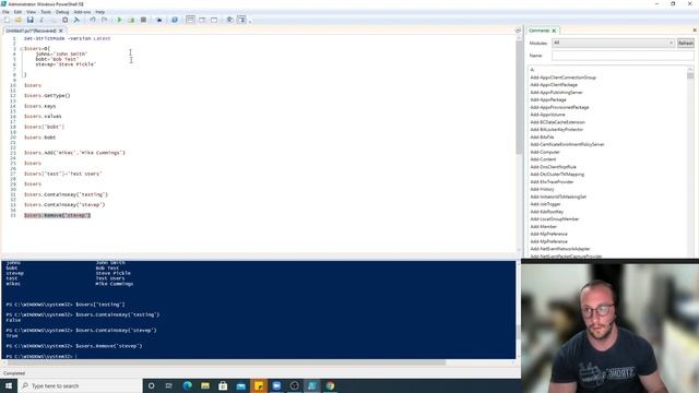 PowerShell Tutorial 4 : Hashtables & Custom Objects [Beginners] смотреть онлайн