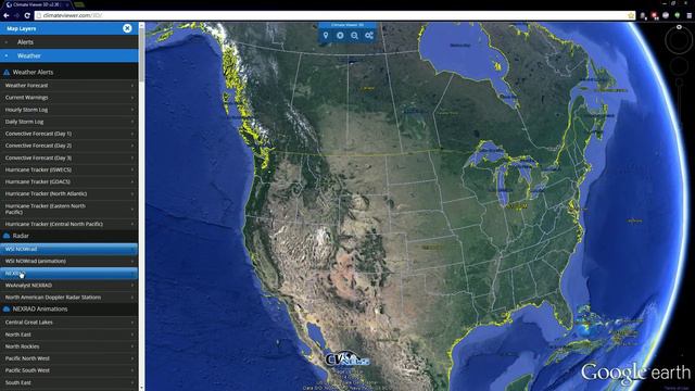 ClimateViewer 3D, Mapping Planetary Problems with Google Earth смотреть онлайн