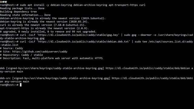 How to install Caddy on Ubuntu смотреть онлайн