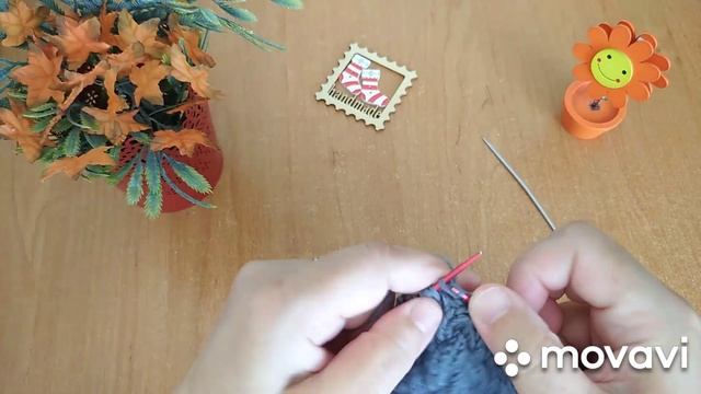 Вязание.Красивый узор спицами: КОРОЛЕВСКАЯ КОСА. //Мастер-класс+схема //19 .09. 2020г #узорыспицами