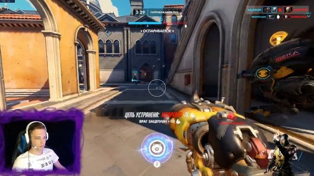 [OVERWATCH] ЛУЧШИЙ ТАНК МИРА ► ЯРКИЕ МОМЕНТЫ смотреть онлайн
