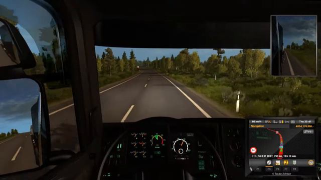ETS 2 (with ProMods for ETS2 1.33) - Kirkenes, Norway to Tempere, Finland смотреть онлайн
