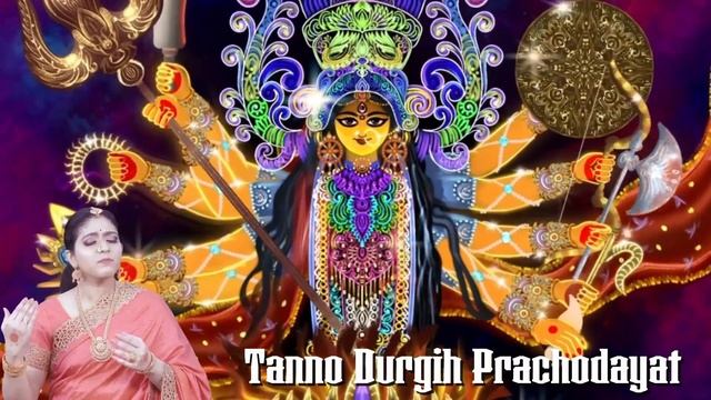Durga Mantra (Om Katyayanaya Vidmahe), Indian Trap, S. J. Jananiy, Durga Gayatri Mantra दुर्गा मंत् смотреть онлайн