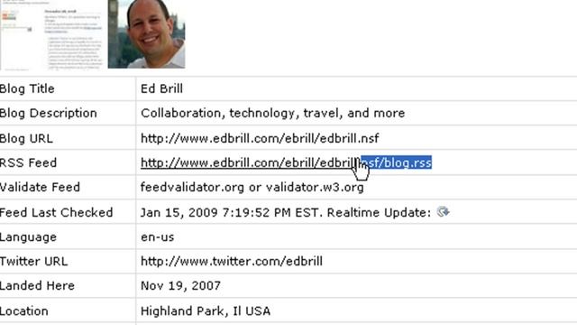 Using Lotus Notes 8 and above to read RSS Feeds смотреть онлайн