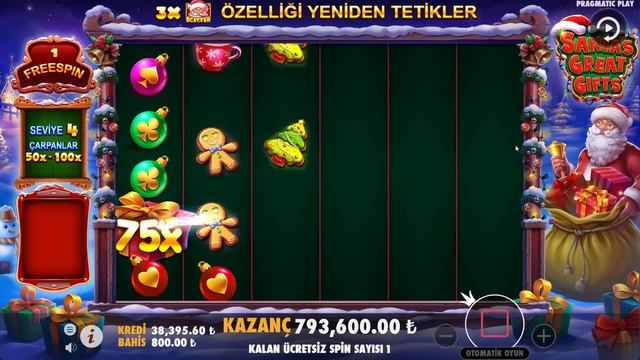 SANTAS GREAT GIFTS | +2.600.000 TL DÜNYA REKORU KIRDIK !!! | SANTAS MAX WIN ELLERİMİZDE | BİG WIN смотреть онлайн