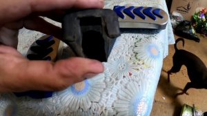 Мопед Альфа, резинки подножек.