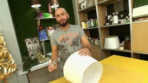 Мастер класс Сергея Трегубова: Как сделать светильник из абажуров своими руками