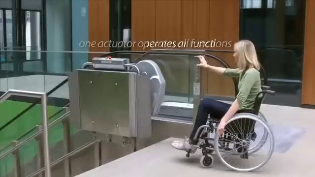 Omega Inclined Platform Lift | Savaria Mobility Products смотреть онлайн