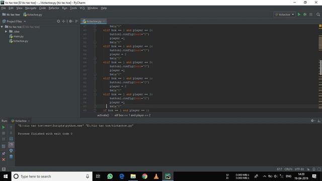Tic Tac Toe In Python [ X/O ][ Pyhton 3 -- Pycharm ][ Windows ][ Tkinter ] смотреть онлайн