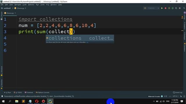 How to Sum all values of a counter in Python смотреть онлайн