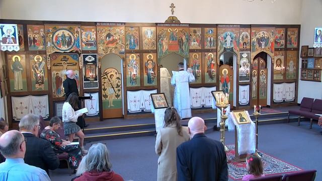 Divine Liturgy - 34th Sunday after Pentecost - Sun 28 Jan 2024 смотреть онлайн