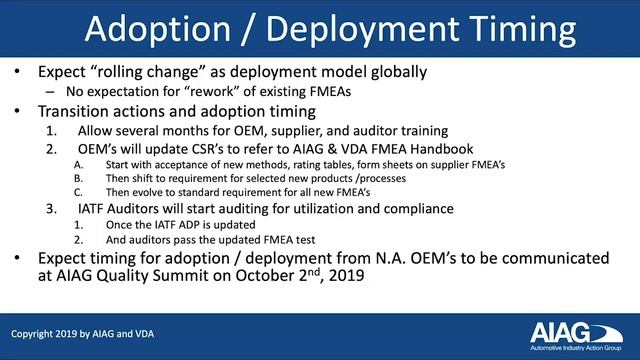 AIAG & VDA - FMAE Lean Six Sigma Training смотреть онлайн