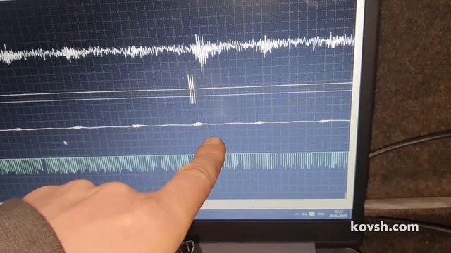 Определяем в каком цилиндре стук с помощью осциллографа Постоловского и микрофона, Ford Connect 1.8