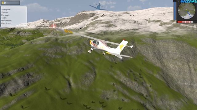 Coastline Flight Simulator | GamePlay PC смотреть онлайн