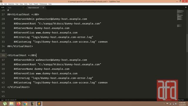CI-Chapter 2- Creating Virtual Host using xampp смотреть онлайн