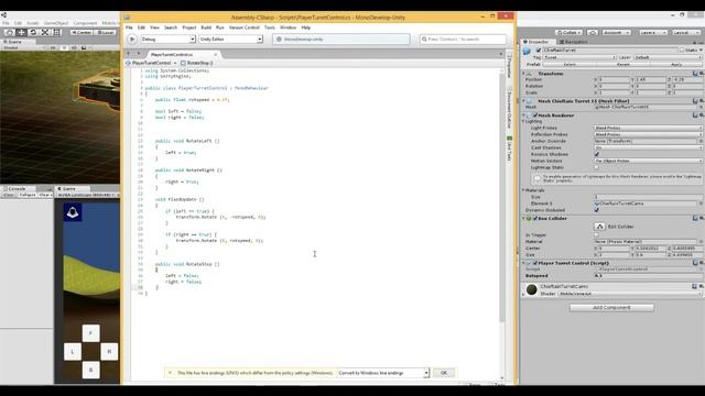 Unity Tank Battle Game Tutorial 06 - Tank Turret 1 - Rotate Turret Left and Right смотреть онлайн