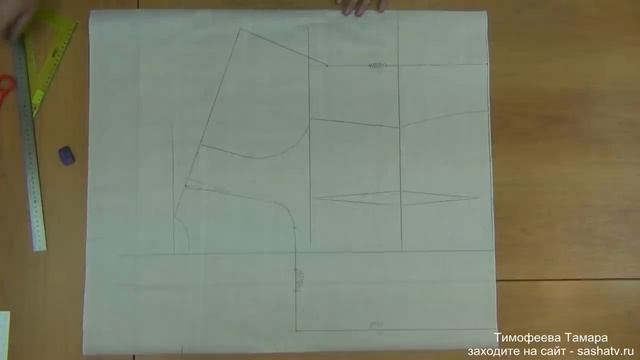 МОДЕЛИРОВАНИЕ СТИЛЬНОГО "САНАТОРНОГО" ПЛАТЬЯ 60 - го РАЗМЕРА|ТИМОФЕЕВА ТАМАРА смотреть онлайн