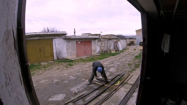 Строительные леса своими руками Часть № 1 ДЛЯ КЛАДКИ КАМНЯ смотреть онлайн