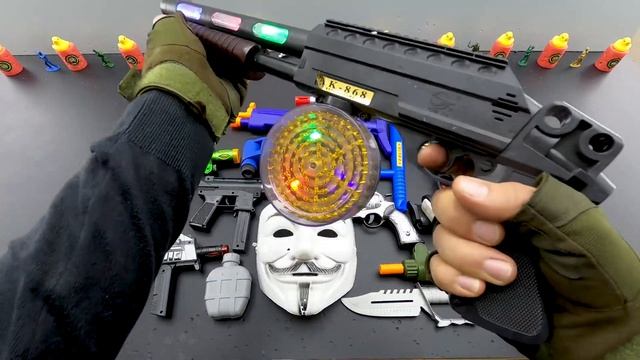 Hacker Mask Soldier And Police Weapons Tec-9 And Pump Action Machine Gun смотреть онлайн