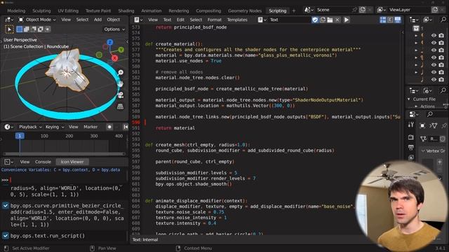Exploring the Power of Shaders for Abstract Animation in Blender with Python смотреть онлайн