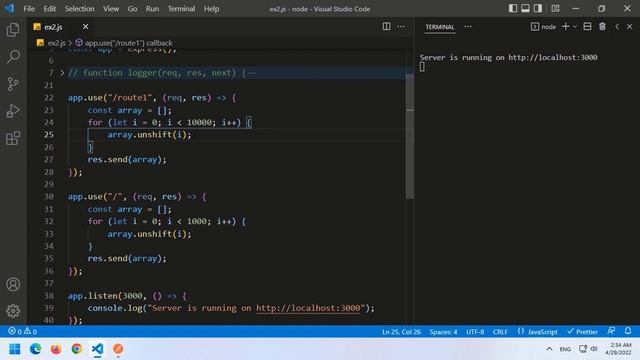 آموزش Node.js و فریمورک Express смотреть онлайн