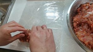 Домашняя колбаска