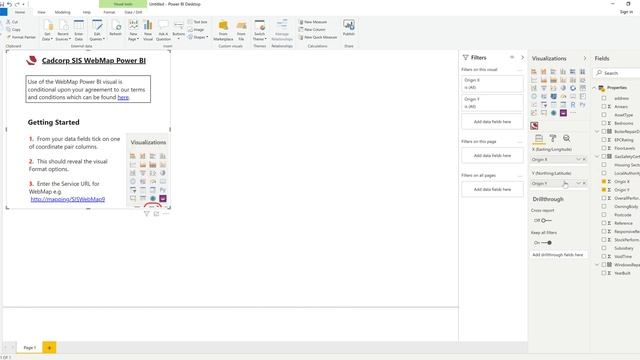 Microsoft Power BI and SIS WebMap integration смотреть онлайн