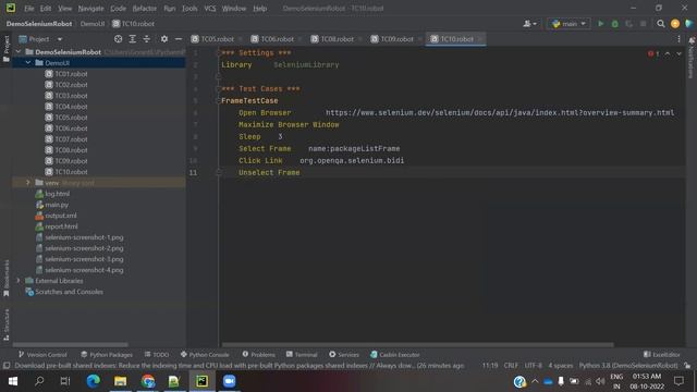 Python Robot Framework For UI Part 12: How to Handle Frames in Robot Framework смотреть онлайн