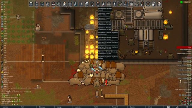 The Infestation at the worst possible spot | Rimworld смотреть онлайн