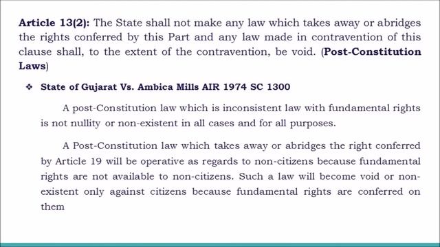 Constitution of India, 1950 | Fundamental Rights Series - Article 13, Law Definition in Tamil. смотреть онлайн