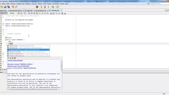 Videoaula sobre: Desenvolvimento Java WEB, utilizando Hibernate, na IDE Netbeans смотреть онлайн