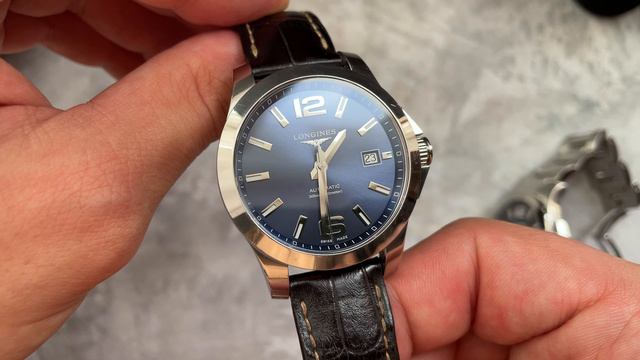 Универсальные часы Longines Conquest смотреть онлайн