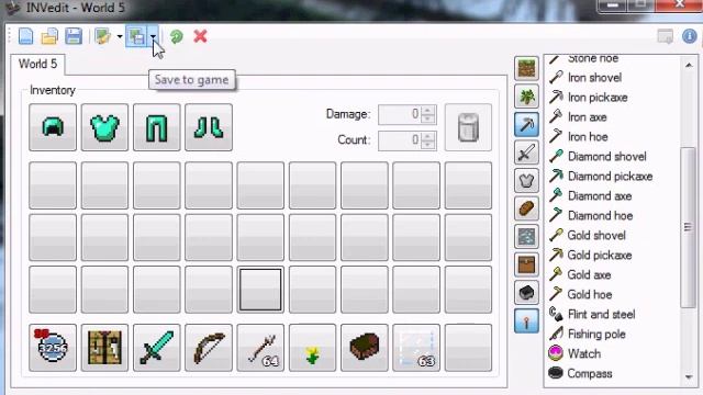 Minecraft Save Editor tutorial смотреть онлайн