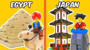 Я построил БОЛЬШИЕ СТРАНЫ в LEGO... перевод - TD BRICKS