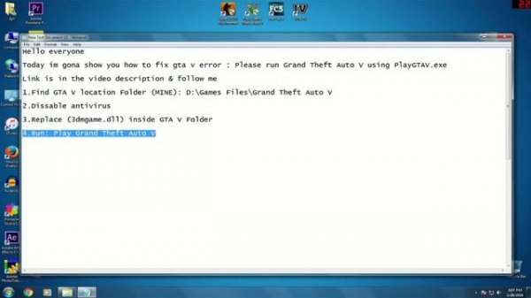 GTA 5 Please Run Grand Theft Auto V Using PlayGTAV.exe (Fix) 100% Working