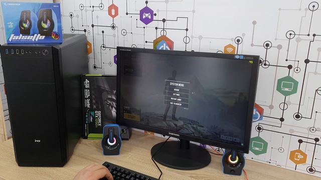 WINSTON PC GTX 1050 TI + I5 2400 + 8GB DDR3 1600 MHz смотреть онлайн