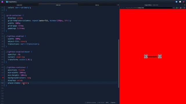 Lightbox Image Gallery (Intermediate Vanilla Javascript Project) — Part 1: HTML/CSS смотреть онлайн