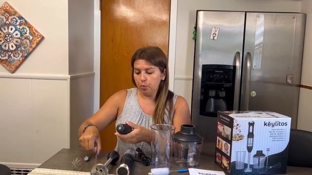 Unboxing & Review Video: 1000W Handheld Stick Blender with Beaker and Chopper смотреть онлайн