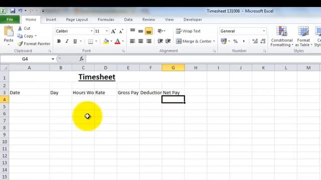 Introduction To Excel - How To Add Titles and Subtitles (Formatting Text) смотреть онлайн