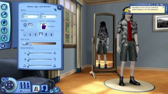The Sims 3 Supernatural Part 1: The Worlds Ugliest Vampire? смотреть онлайн