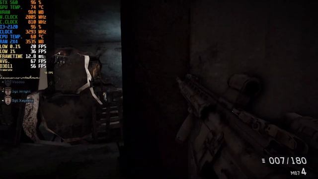 MEDAL OF HONOR:WARFIGHTER 2021 GTX 560 1GB FPS TEST (720P) 2021 смотреть онлайн