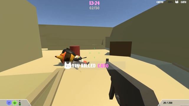 Cute Kittens Rampage: Ragdoll test смотреть онлайн