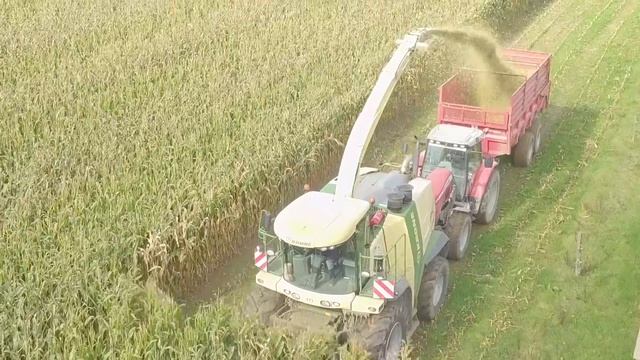 Ensilage de Maïs 2021 EARL élevage de la terre Bise смотреть онлайн