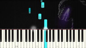 SHIN GODZILLA OST - Who Will Know - VERY EASY Piano tutorial
