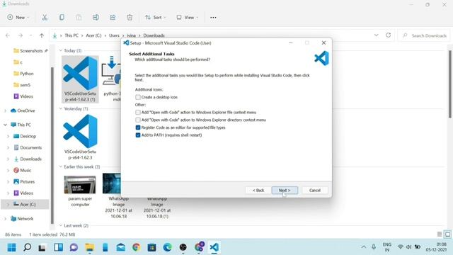 HOW TO RUN PYTHON PROGRAM IN VISUAL STUDIO CODE | VISUAL STUDIO में PYTHON PROGRAM कैसे RUN करें। смотреть онлайн
