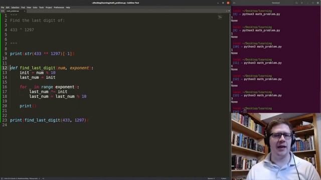 Solving a Math Trick in Python смотреть онлайн