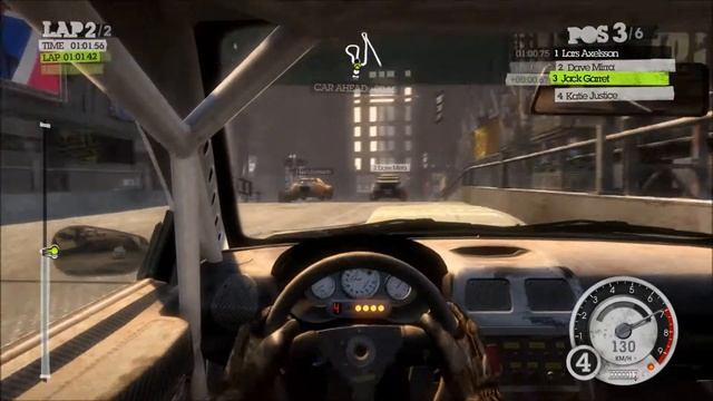 Dirt 2 Career Gameplay: Battle of Battersea- Rallycross смотреть онлайн